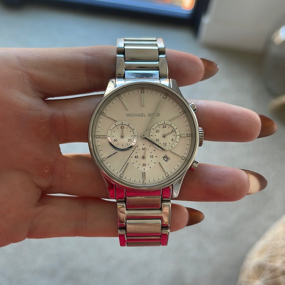 Michael Kors Bailey White Dial